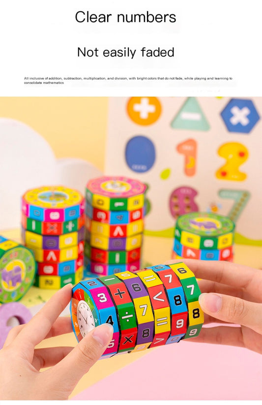 Math Cylinder for Kids Learning Toy