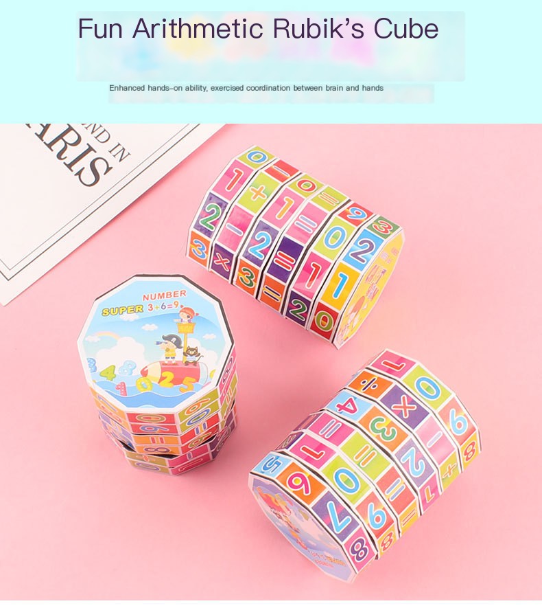 Math Cylinder for Kids Learning Toy