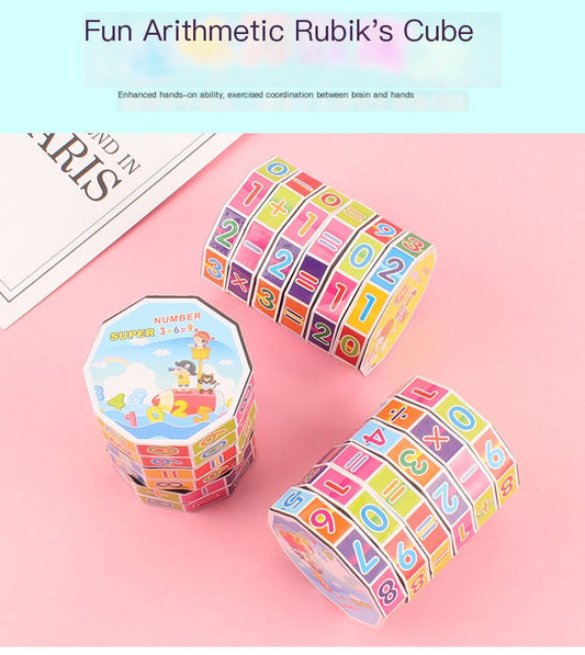Math Cylinder for Kids Learning Toy